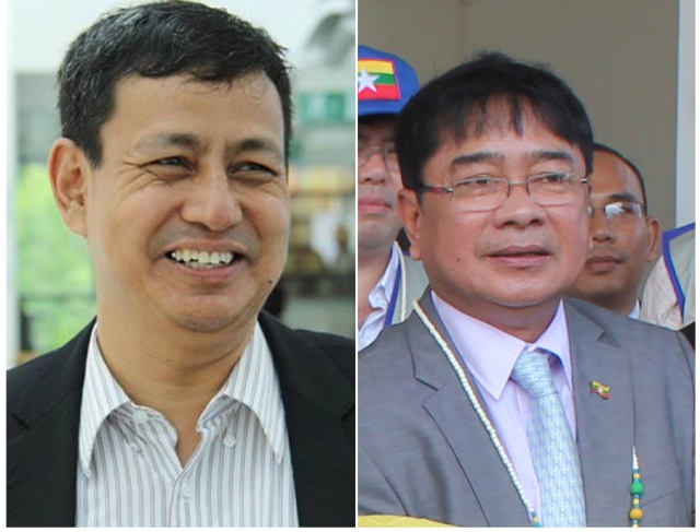 Ye Htut and Dr Than Aung 